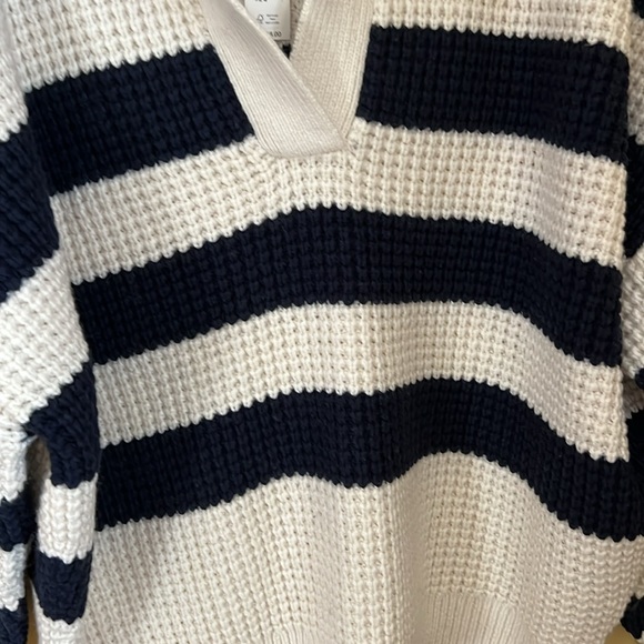 NWT Madewell waffle knit henley sweater - Picture 3 of 6